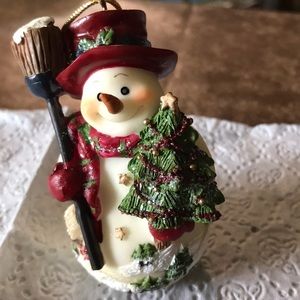 Snowman ornament  (Home Interior)